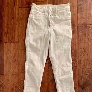 Women’s White H&M jeans